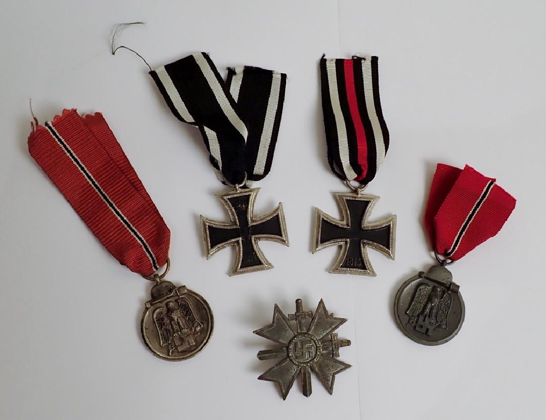 Collection of 5 German Medals (1 of 10)