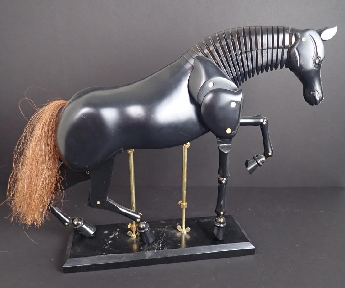 Wooden Articulated Horse Sculpture, Artists Model (1 of 14)