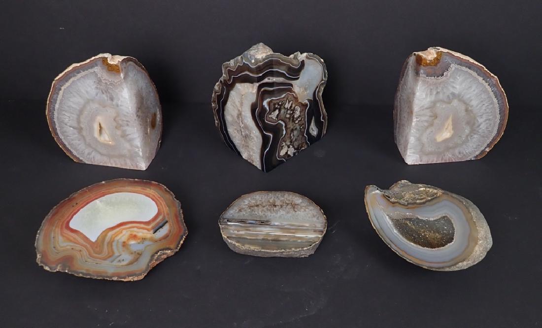 Collection of Six Natural Geodes (1 of 13)