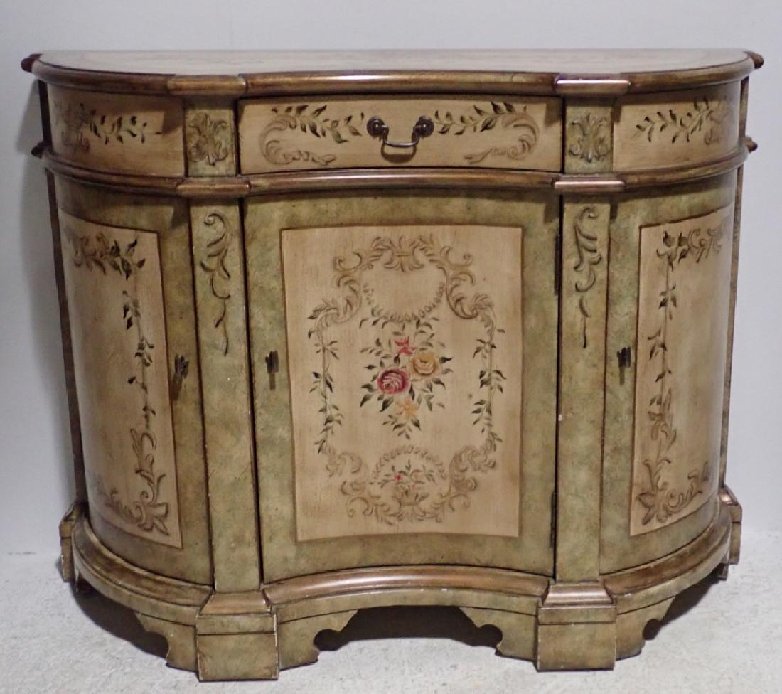 Painted Three Door Side Cabinet (1 of 7)