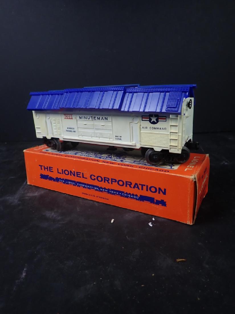 Lionel No. 3665 Minuteman Missile Launching Car (1 of 3)