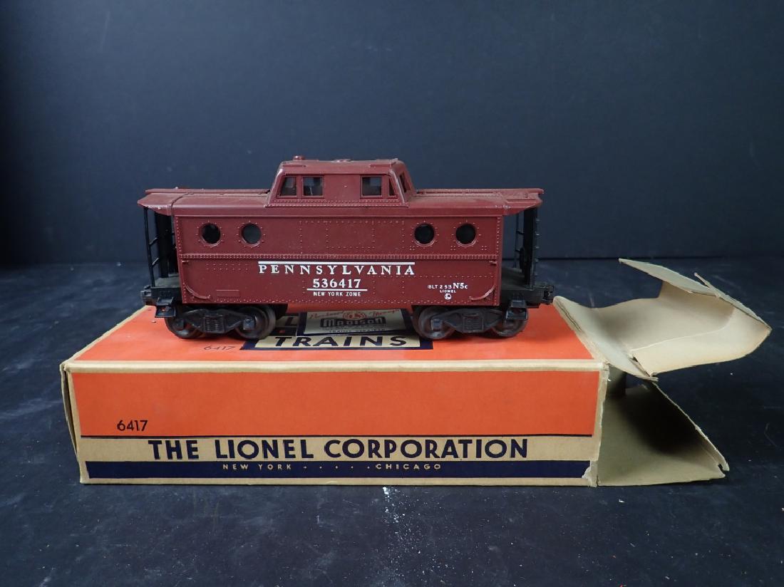 Lionel No. 53-6417 Caboose, Pennsylvania; NY Zone (1 of 3)