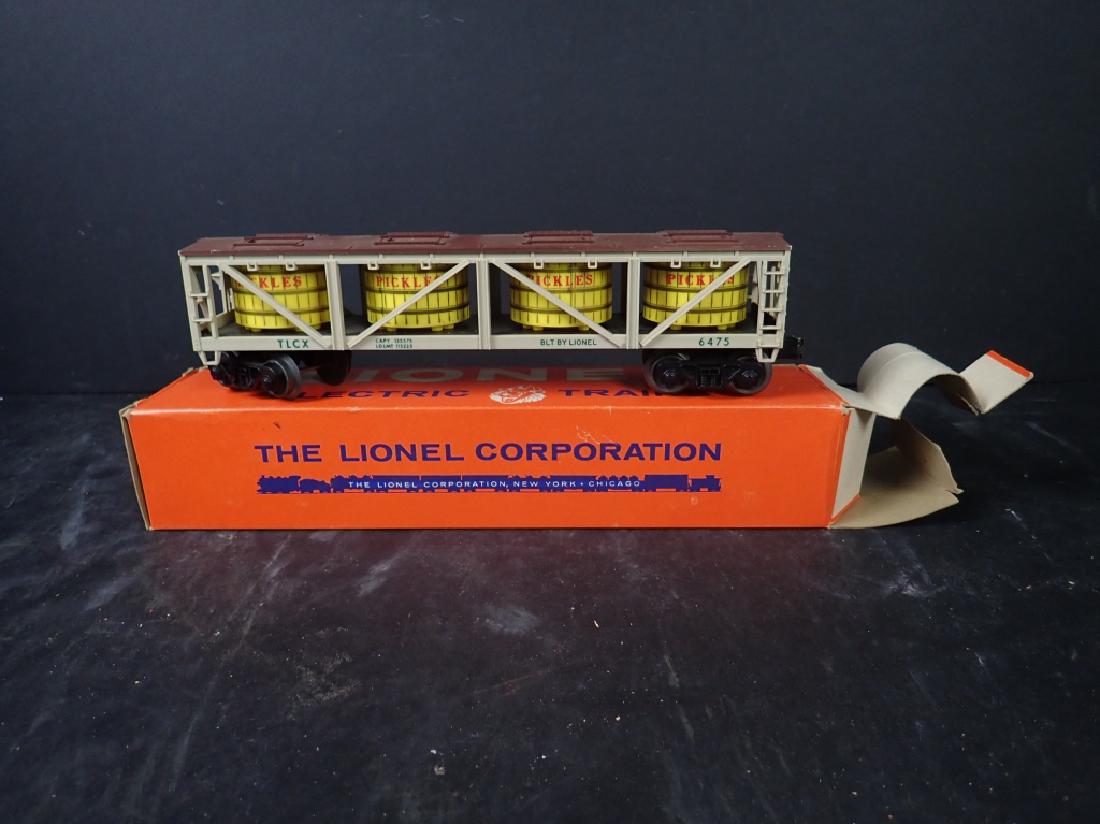 Vintage Lionel No. 6475 Pickle Vat Carrier Car (1 of 3)