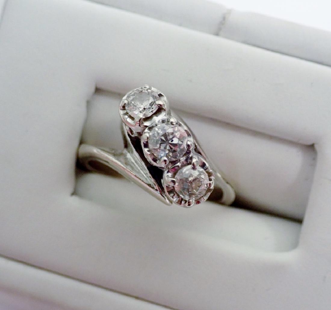 14k White Gold & Diamond Ring (1 of 10)