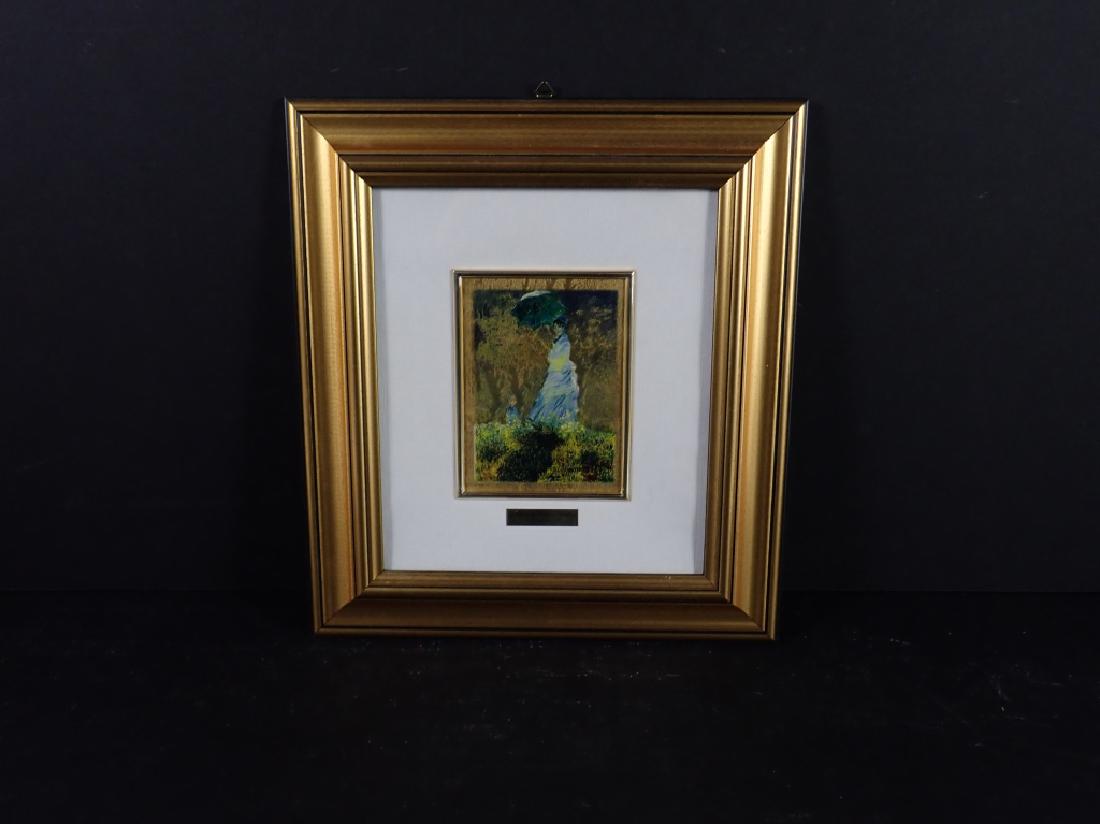 Claude (18401926), 23K Gold Leaf Print