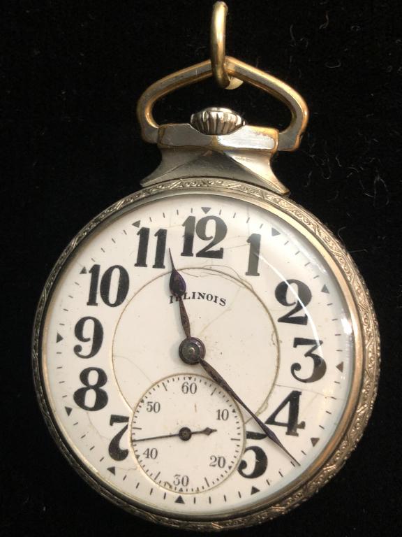 Illinois Bunn Special Pocket Watch: Illinois "Bunn Special" railroad pocket watch. 21 Jewels. Running.ESTATE OF PHILIP GRECO JR. STERLING ASSOCIATES STRIVES TO PROVIDE ACCURATE, OBJECTIVE, & FAIR INFORMATION ON ALL LOTS. WE WILL BE HAPP