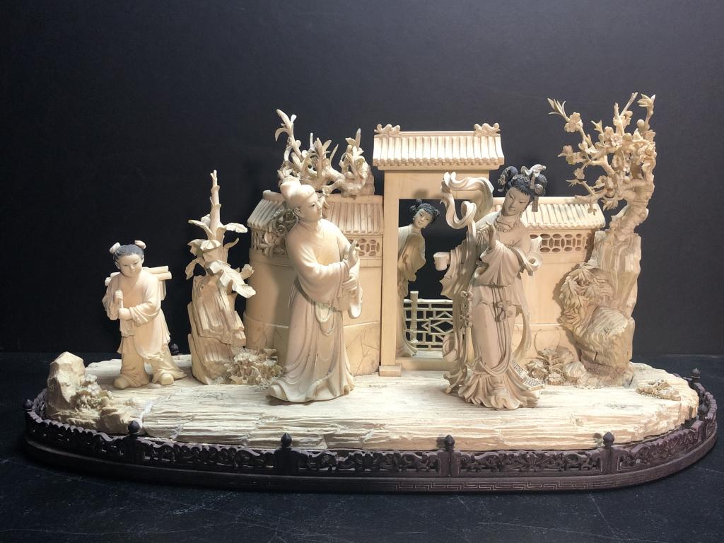 Carved Chinese Grouping (1 of 7)