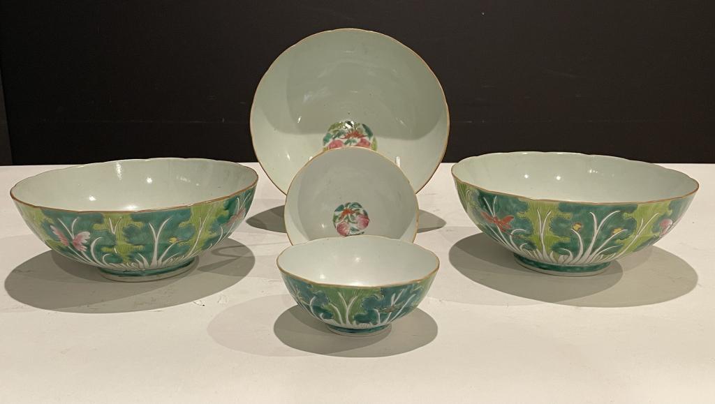 Collection of 5 Chinese Porcelain  Bowls (1 of 7)