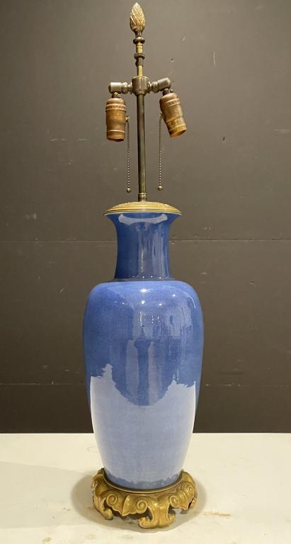 Chinese Blue Vase as Lamp (1 of 5)