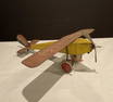 Big Boy Monoplane Steel painted Big Boy Monoplane toy airplane. 27" x 26" x 7.5" STERLING ASSOCIATES