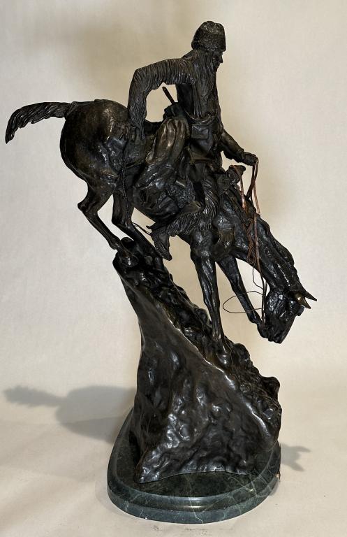 Mountain Man by F. Remington After Frederic Remington (American 1861-1909), "The Mountain Man, " (1 of 4)