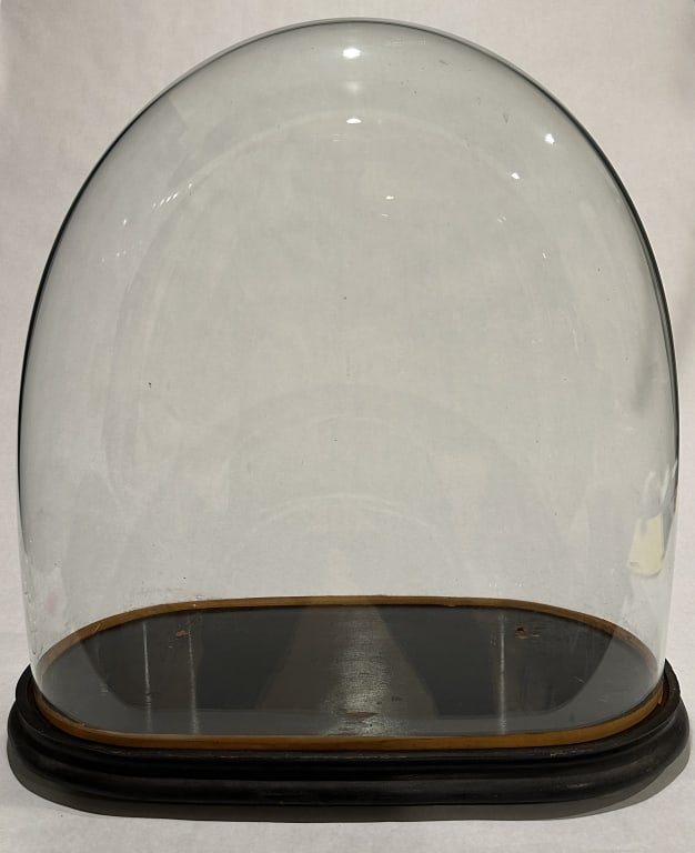 Large Victorian Glass Dome Late 19th Century (1 of 3)