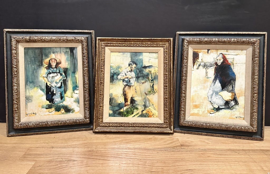 Victor Viko, (French, 1915-1998) Collection Of 3 (1 of 6)