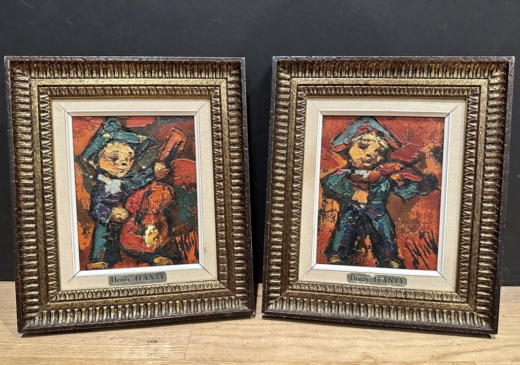 Henry D'Anty, (French, 1919-1998) Collection Of 2 (1 of 4)