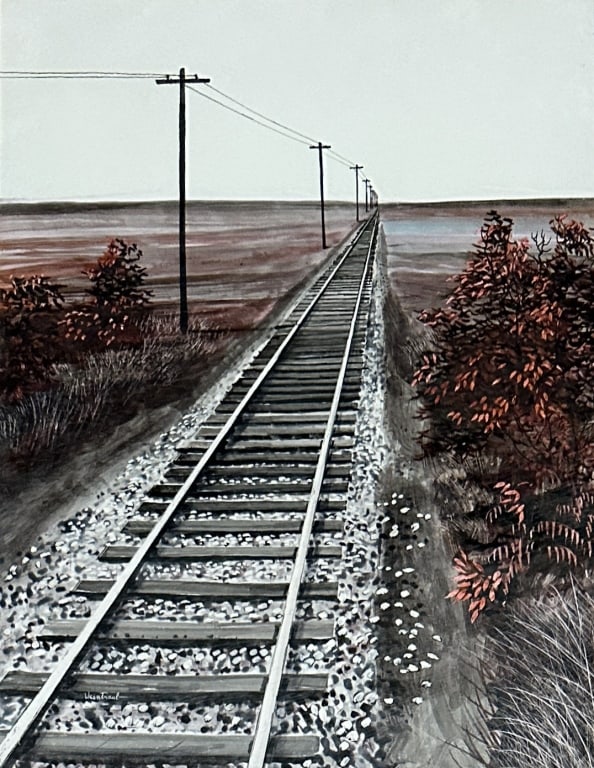 Herbert Weintraub (1934-2019) American, Gouache (1 of 3)