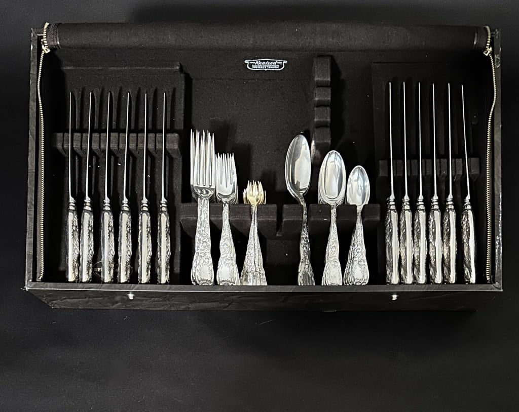 Tiffany & Co. Sterling "Chrysanthemum" Flatware (1 of 7)