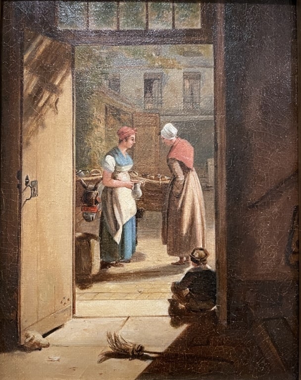 European School, Courtyard Scene (1 of 3)