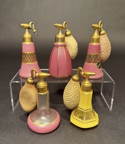 Collection Of 5 DeVilbiss Atomizers