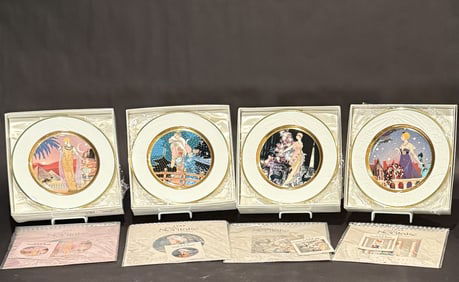 4 Noritake Museum Collection Christmas Plates