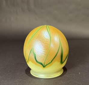 Tiffany Pulled Feather Orb Shade