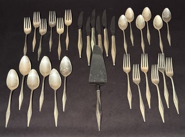 Sterling Flatware Set "Evening Mist" By Wallace