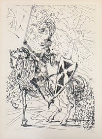 Salvador Dali, Eching, "El Cid"