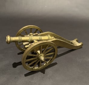 Bronze Tabletop Cannon