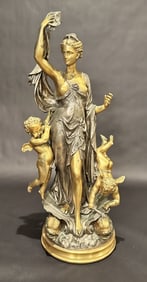 Jean Didier Debut (1824 - 1893) Bronze Group
