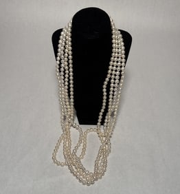 Collection Of 4 Pearl Necklaces