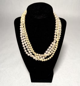 Collection Of 4 Pearl Necklaces