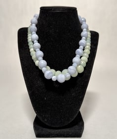 Collection Of 2 Jade Necklaces