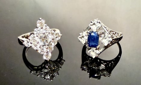 Two(2) 14K Gold Rings