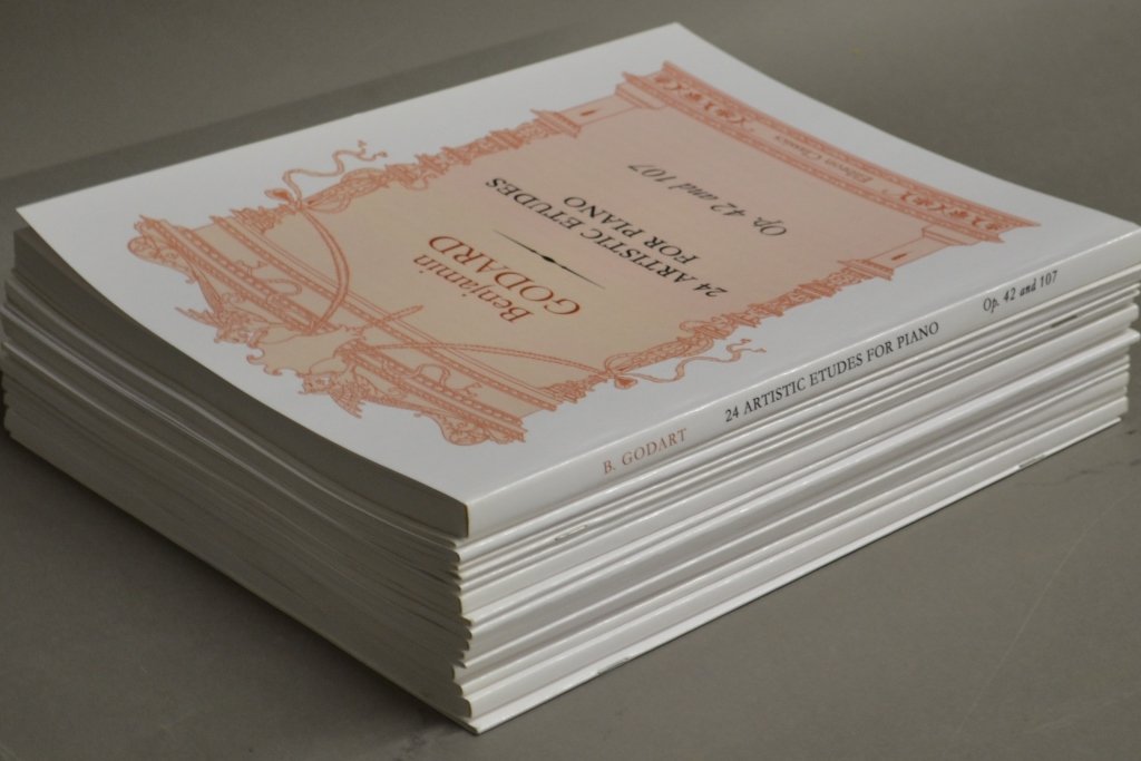 Elibron Classics Music Scores: From the estate of Mark Falk. Collection of 16 Elibron Classic books. Composers include: Carl Reinecke, Benjamin Godard, Joachim Raff, Fritz Spindler and more.