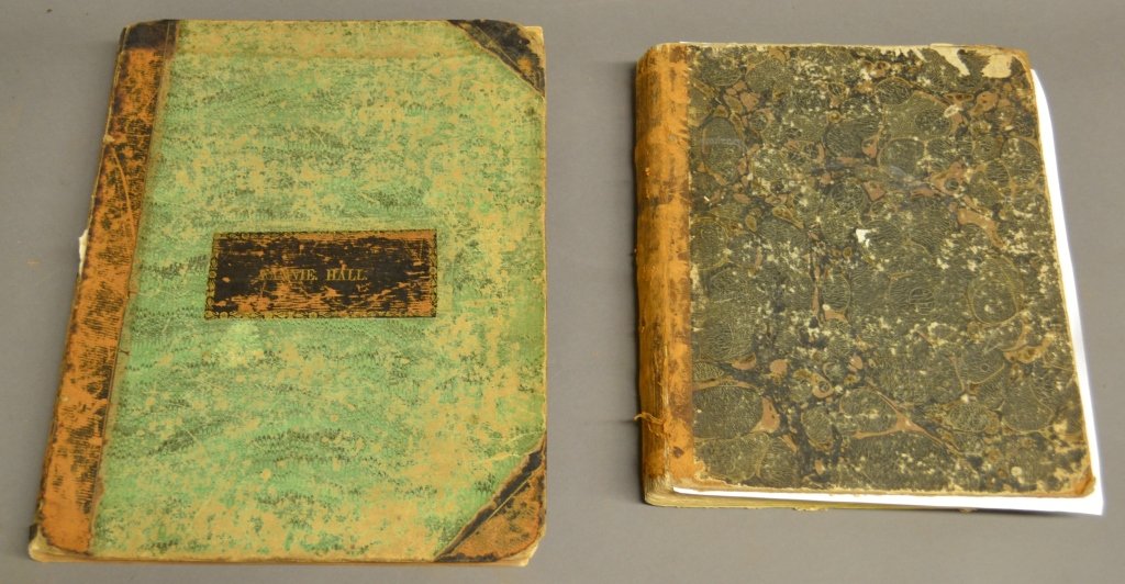 Antique Sheet Music Books: From the Estate of Mark Falk. 2 Antique books filled with sheet music. Some fading to pages. Composers include: Beyer, Schmitt, Lindner, Burkhardt and more.