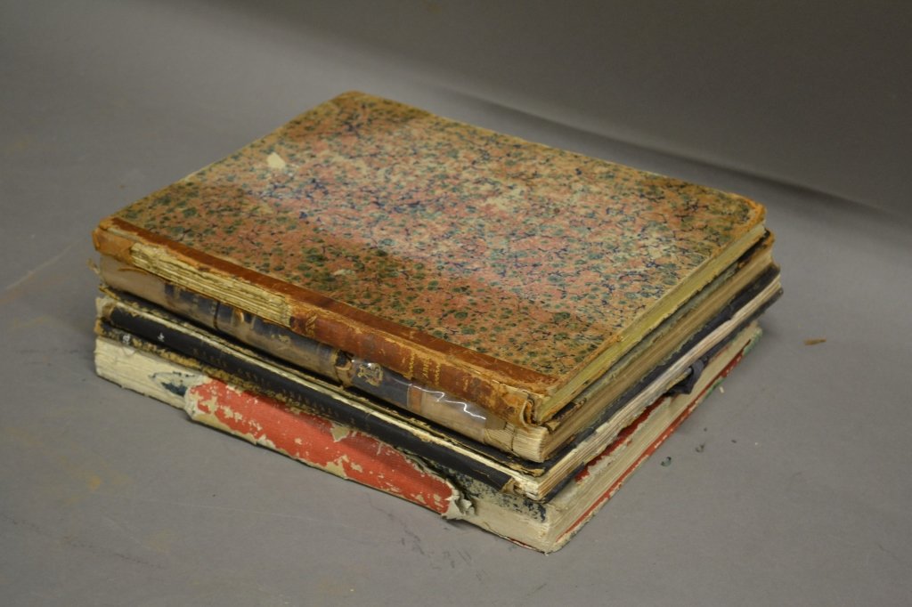 Antique Music Books: From the estate of Mark Falk. Collection of 5 antique music books containing sheet music. Composers include: Willmers, Goria, Loeschhorn, Strakosch, Czerny, Voss and more.