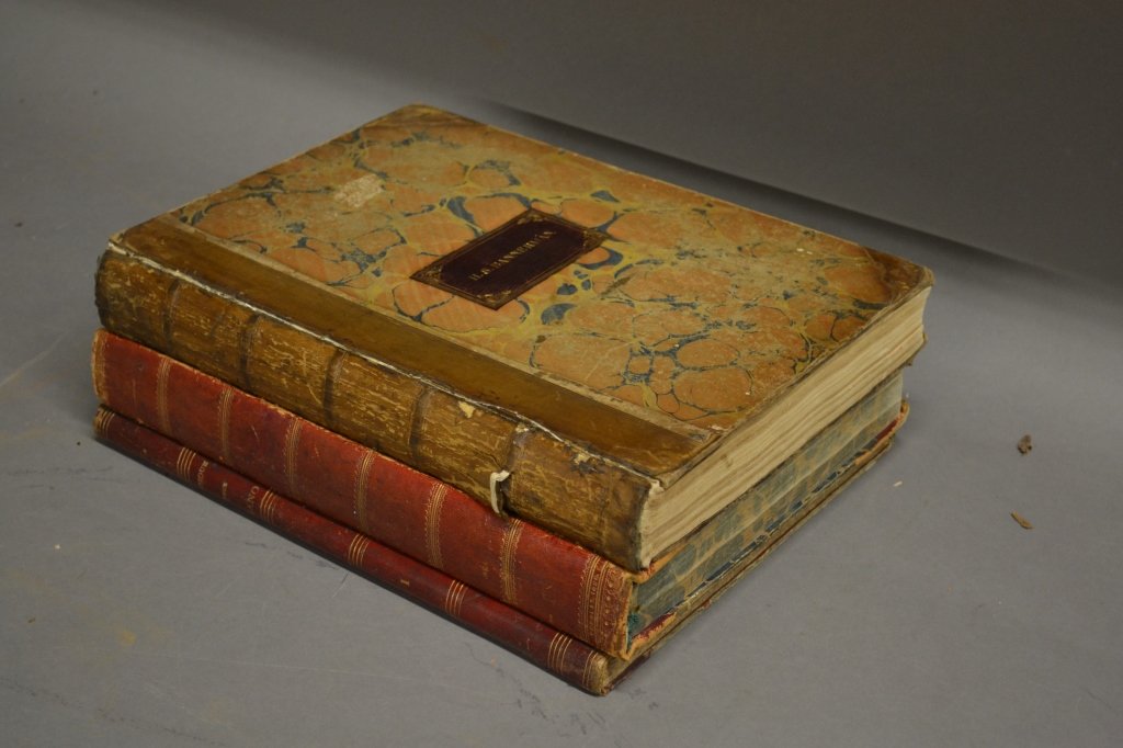 Antique Music Books: From the estate of Mark Falk. Collection of 3 antique music books containing sheet music. Composers include: Beethoven, Hummel, Fiorini, Herz and more.