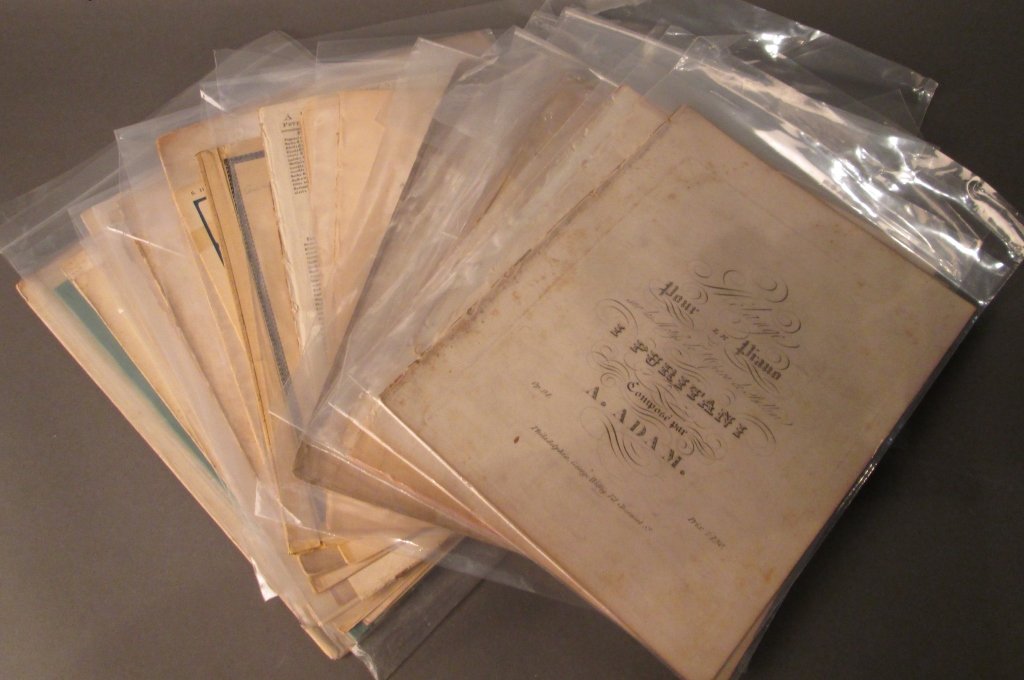 Sheet Music by Composers Starting w/ Letter A: From the Estate of Mark Falk. Collection of over 25 pieces of sheet music by composers with the last name starting with A. Composers include: Abbott, Ascherr, Avison and more.