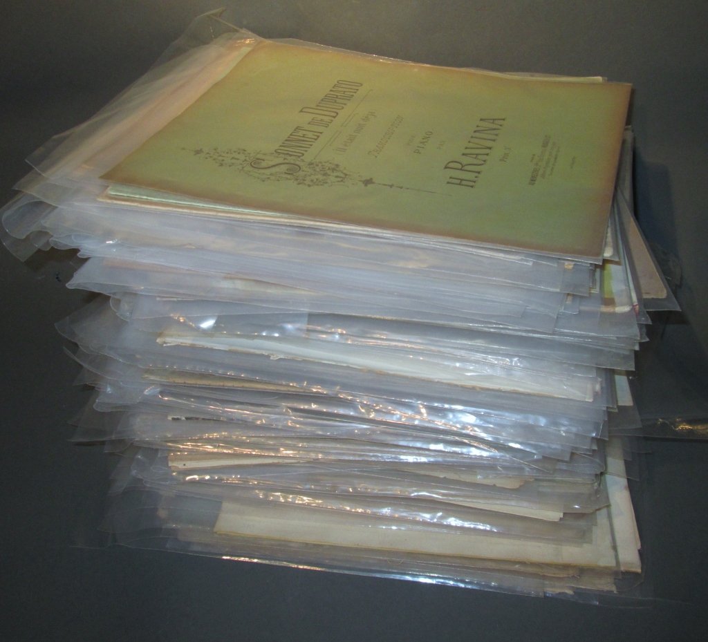 Sheet Music by Composers Starting w/ Letter R: From the Estate of Mark Falk. Collection of over 150 pieces of sheet music by composers with the last name starting with R. Composers include: Raff, Reinhold, Rubinstein and many more.
