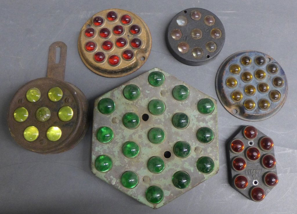 Antique and Rare Glass Marble Reflectors