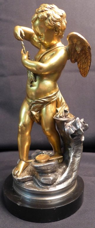 19th Century Dore over Bronze Figural Sculpture (1 of 10)