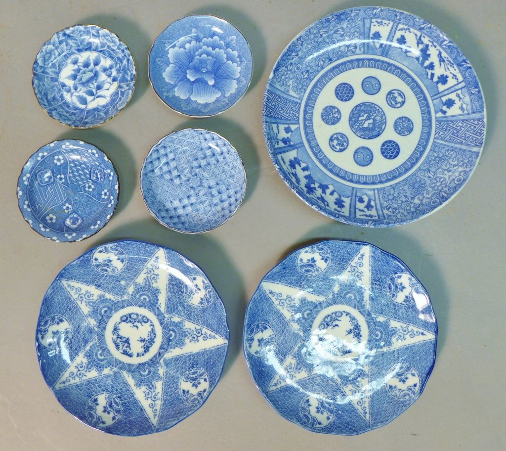 Assortment of Chinese Porcelain Plates (1 of 9)
