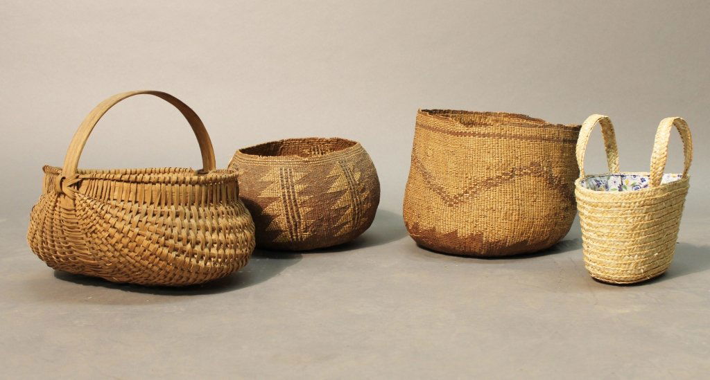 Group of Woven Baskets (1 of 7)
