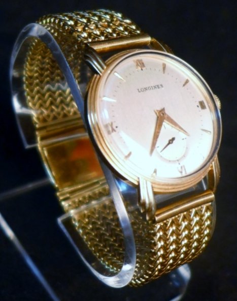 Longines 18K Men's Wrist Watch (1 of 10)