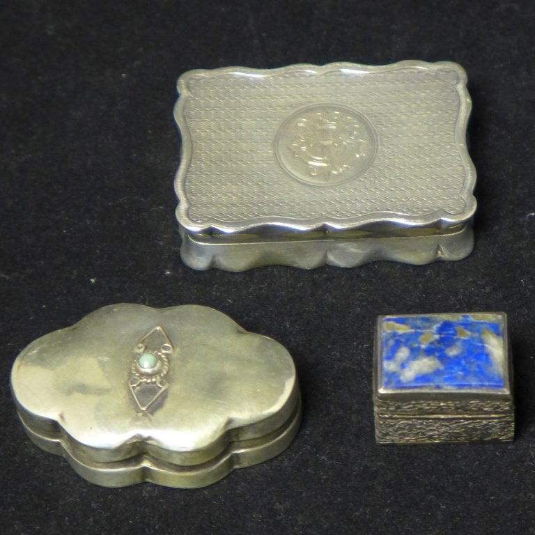 Sterling Silver Hinged Boxes (1 of 6)