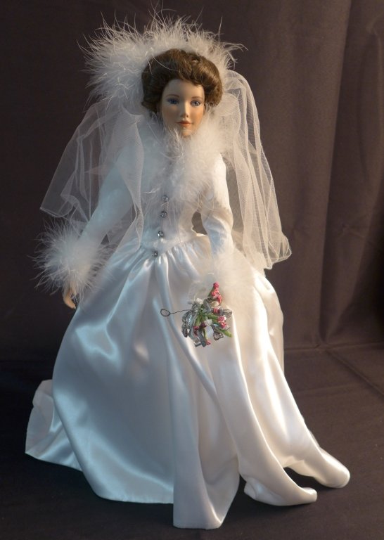 ashton drake winter romance bride doll