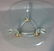 Modern Lucite and Brass Coffee Table - 3