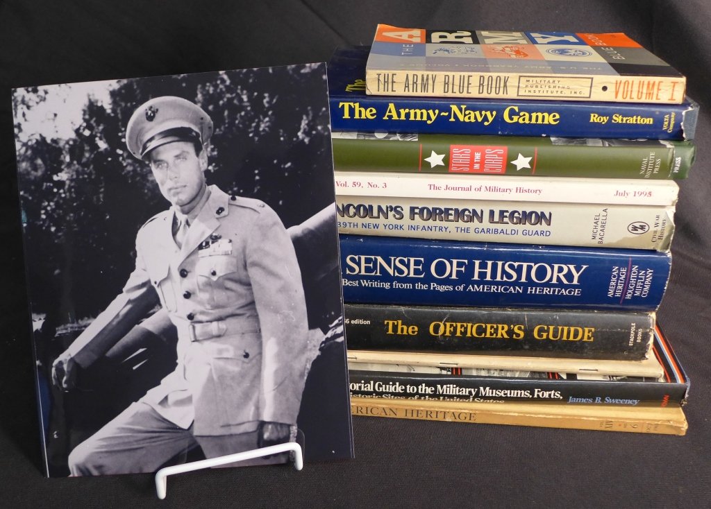 Collection of American Military Books: Assortment of 10 books:-A Sense of History, The Best Writing from the Pages of American Heritage. Hardcover – September, 1985. by Byron Dobell (Introduction)-American Heritage, October 1963, Volume 