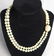 Vintage Double Strand Cultured Pearl Necklace