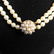 Vintage Double Strand Cultured Pearl Necklace - 5