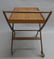 Mid Century Modern Teak Danish Folding Tea Cart - 5